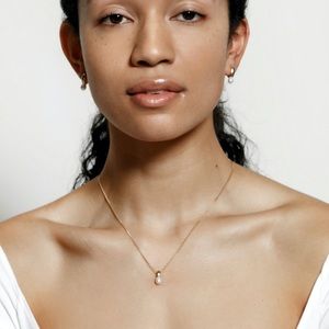 Wolf Circus Betsy Pearl Necklace in Gold